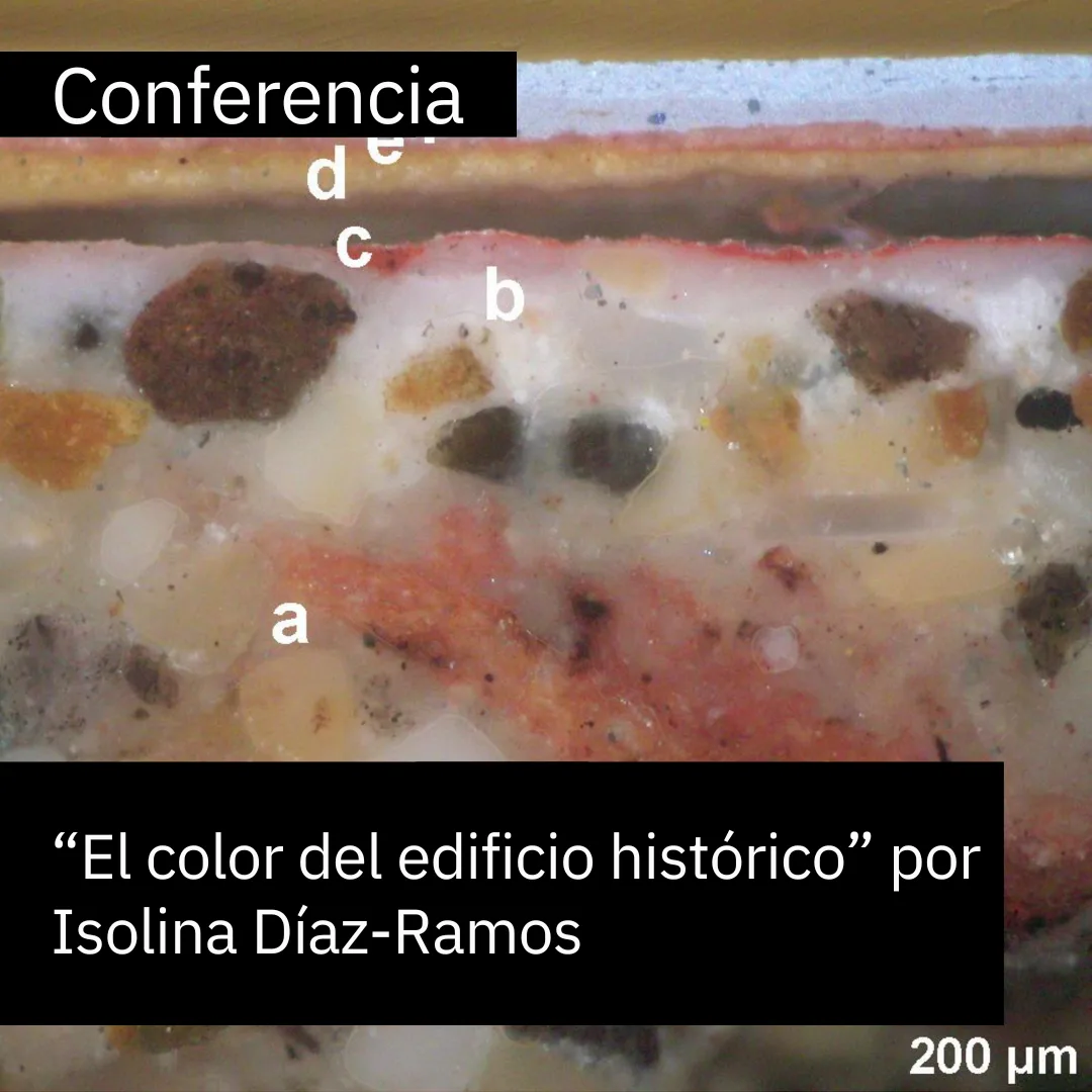 CONFERENCIA: «EL COLOR DEL EDIFICIO HISTÓRICO» POR ISOLINA DÍAZ-RAMOS en el COAAT Lanzarote