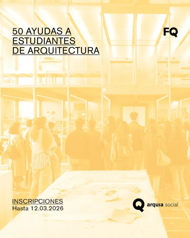 Ya está abierta la X Edición de Ayudas a Estudiantes de Arquitectura 2026  50 becas económicas que facilitan el inicio y continuación de los estudios en Arquitectura de aquellas personas que tengan necesidades especiales o dificultades para cubrir el coste de sus estudios. Un programa de Arquia Social.  📅 Hasta el 12.03.2026 (12h mediodía, hora peninsular)  👤 Estudiantes de arquitectura curso académico 2025-2026  💶 Dotación: hasta 500€  🔗Más información e inscripciones: 
https://social.arquia.com/es-es/personas/ayudas-estudiantes/convocatoria2026/ 
.
.
.
#arquiasocial #arquiabecas #becasarquia #ayudasestudiantes #arquitectura #fundacionarquia